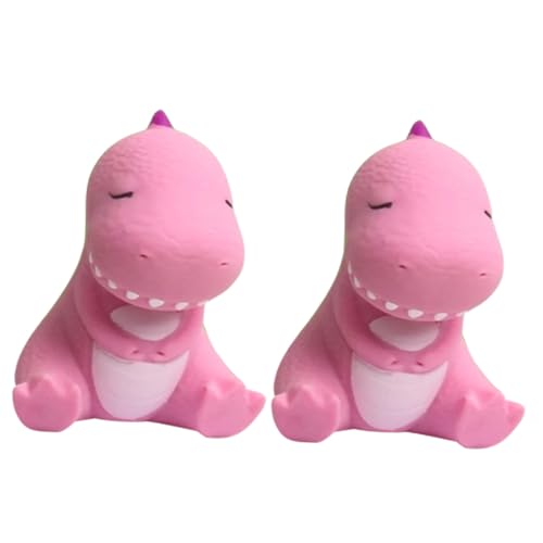 CORHAD 2 Stück Teiliges Dinosaurier Zappelspielzeug Stressreduzierendes Buntes Squeeze Toy für Dehnbar und Drückbar als Partygeschenk und Sensorisches Zufällige Farbe Zufällige Farbe von CORHAD