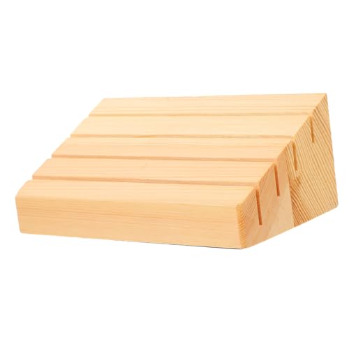 CORHAD 2 Stück Teiliges Holz Spielkartenhalter Stabiler Kartenständer für Kartenspiele Multifunktionaler Holzdisplay Halter als Spielkartenhalter und Dekorative Aufbewahrung von CORHAD