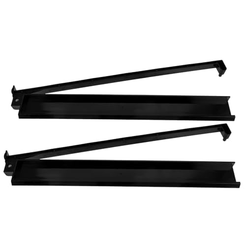 CORHAD 2 Stück Teiliges Mahjong Push Tool Transparentes Langlebiges Kunststoff Rack und Schieber für Amerikanisches Mahjong mit Glattem Stabilem Design und Minimalistischer Optik von CORHAD