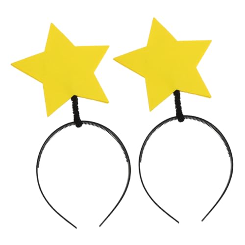 CORHAD 2 Stück Teiliges Stern haarband aus Leichtem Schwamm Kinderfreundliches Party kopfschmuck Robustes Rutschfestes Stirnband für Festival Halloween Bühnenauftritte und Kostüme CORHAD 2 Stück Teiliges Stern haarband aus Leichtem Schwamm Kinderfreundliches Party kopfschmuck Robustes Rutschfestes Stirnband für Festival Halloween Bühnenauftritte und Kostüme von CORHAD