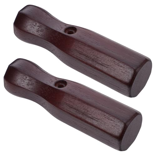 CORHAD 2 Stück Tischfußballgriffe aus Holz Ergonomische Oktogonale Form rutschfeste Griffe für Tischfußballmaschinen Langlebige Ersatzteile Einfache Montage Passend Weinrot CORHAD 2 Stück Tischfußballgriffe aus Holz Ergonomische Oktogonale Form rutschfeste Griffe für Tischfußballmaschinen Langlebige Ersatzteile Einfache Montage Passend Weinrot von CORHAD