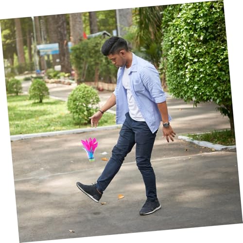 CORHAD 2 Stück Traditioneller Chinesischer Jianzi Kick Shuttlecock Handgefertigtes Federball sportspielzeug für Erwachsene Fördert Koordination Balance und Reflexe Geeignet für Indoor CORHAD 2 Stück Traditioneller Chinesischer Jianzi Kick Shuttlecock Handgefertigtes Federball sportspielzeug für Erwachsene Fördert Koordination Balance und Reflexe Geeignet für Indoor von CORHAD