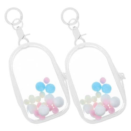 CORHAD 2 Stück Transparente PVC Sammelobjekt Aufbewahrungstasche mit Schlüsselanhänger Display Effekt Staubdicht Leicht zu Reinigen für Puppen Mini Figuren Sammlerstücke CORHAD 2 Stück Transparente PVC Sammelobjekt Aufbewahrungstasche mit Schlüsselanhänger Display Effekt Staubdicht Leicht zu Reinigen für Puppen Mini Figuren Sammlerstücke von CORHAD