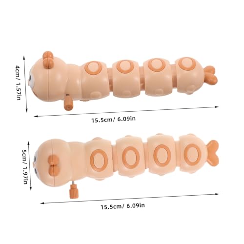 CORHAD 2 Stück Wind up Mechanische Lauf raupen in Grün und Orange Detailreich Verarbeitet Fördert Feinmotorik und Beobachtungsfähigkeit Altersgerecht Ab Jahren Lern Entwicklungsspielzeug CORHAD 2 Stück Wind up Mechanische Lauf raupen in Grün und Orange Detailreich Verarbeitet Fördert Feinmotorik und Beobachtungsfähigkeit Altersgerecht Ab Jahren Lern Entwicklungsspielzeug von CORHAD