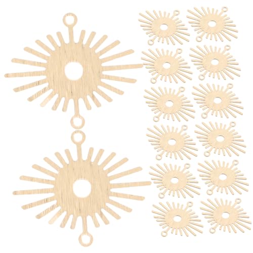 CORHAD 20 Stück DIY Sonnenblumen-anhänger-verbinder, Sonnenförmige Charms Für Armbänder, Hohle Anhänger, Blumen-Charms Zur Schmuckherstellung, Vintage-Blumen-anhänger CORHAD 20 Stück DIY Sonnenblumen-anhänger-verbinder, Sonnenförmige Charms Für Armbänder, Hohle Anhänger, Blumen-Charms Zur Schmuckherstellung, Vintage-Blumen-anhänger von CORHAD