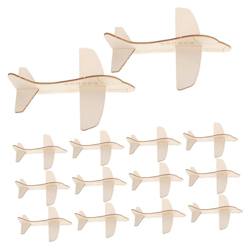 CORHAD 20 Stück Teiliges DIY Holzflugzeug Bastelset zum Bemalen Mini Holzflugzeug Modellspielzeug für Kreatives Bastelset für Zuhause und Unterwegs Fördert Künstlerische Fähigkeiten und CORHAD 20 Stück Teiliges DIY Holzflugzeug Bastelset zum Bemalen Mini Holzflugzeug Modellspielzeug für Kreatives Bastelset für Zuhause und Unterwegs Fördert Künstlerische Fähigkeiten und von CORHAD