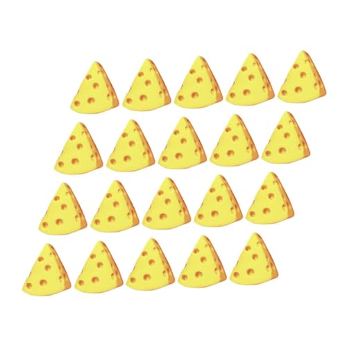 CORHAD 20 Stück Teiliges Mini Käse Modell Künstlicher Realistischer Käse Miniatur Lebensmittel Puppenhaus Küchen Zubehör Deko für Miniaturhäuser und Sammler CORHAD 20 Stück Teiliges Mini Käse Modell Künstlicher Realistischer Käse Miniatur Lebensmittel Puppenhaus Küchen Zubehör Deko für Miniaturhäuser und Sammler von CORHAD