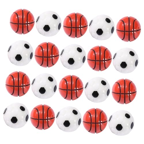 CORHAD 20 Stück Teiliges Set Mini Fußball und Basketball Modelle Realistische Mini sportbälle Dekorative Kleine Spielgeräte für Puppenhaus und Wohnaccessoires Langlebig und Detailgetreu CORHAD 20 Stück Teiliges Set Mini Fußball und Basketball Modelle Realistische Mini sportbälle Dekorative Kleine Spielgeräte für Puppenhaus und Wohnaccessoires Langlebig und Detailgetreu von CORHAD