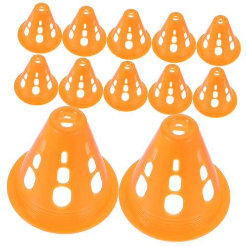 CORHAD 20 Stück Teiliges Trainingskegel Skating und Fußball Bunte Halbharte Kunststoff pylonen mit Flachem Boden für Stabile Platzierung Leicht Langlebig Windbeständig für Agility CORHAD 20 Stück Teiliges Trainingskegel Skating und Fußball Bunte Halbharte Kunststoff pylonen mit Flachem Boden für Stabile Platzierung Leicht Langlebig Windbeständig für Agility von CORHAD