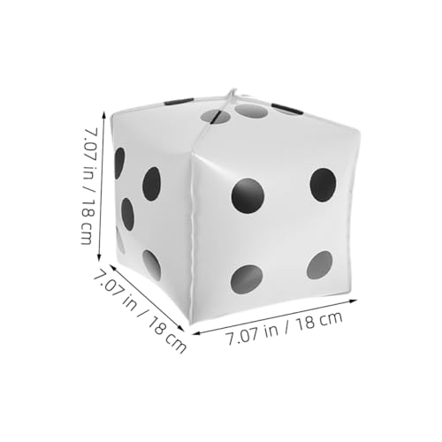 CORHAD 20 Stück Würfel Folienballons Leichte Quadratische Aluminiumfolie Partydeko für Geburtstag Festival Gaming Würfel Deko Vielseitige Cube Luftballons CORHAD 20 Stück Würfel Folienballons Leichte Quadratische Aluminiumfolie Partydeko für Geburtstag Festival Gaming Würfel Deko Vielseitige Cube Luftballons von CORHAD