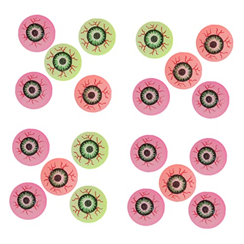 CORHAD 20 Stücke Halloween Karnevalpreise Halloween Hausdekoration Bouncy Augapfel CORHAD 20 Stücke Halloween Karnevalpreise Halloween Hausdekoration Bouncy Augapfel von CORHAD
