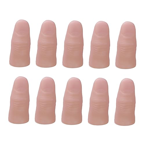CORHAD 20pcs Simulation Nägel Jungen Und Mädchen Party Favors Zosei Tragen Nägel Gefälschte Finger Spielzeug von CORHAD