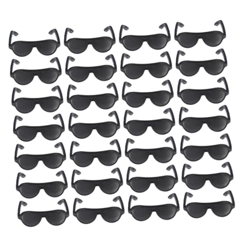 CORHAD 200 Puppensonnenbrille Spielzeugbrille Mini-Brille Miniaturpuppen-Sonnenbrille Zubehör für Puppenkostüme Mini-Sonnenbrille Puppenhaus Miniaturdekor Miniaturbrille Schwarz CORHAD 200 Puppensonnenbrille Spielzeugbrille Mini-Brille Miniaturpuppen-Sonnenbrille Zubehör für Puppenkostüme Mini-Sonnenbrille Puppenhaus Miniaturdekor Miniaturbrille Schwarz von CORHAD