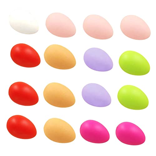 CORHAD 24 Stück Teiliges zum Bemalen Handbemalte DIY für Bunte Ostern Dekoration Strapazierfähige Eier mit Kreativer Gestaltung für Osterparty und Zufällige Farbe Zufällige Farbe CORHAD 24 Stück Teiliges zum Bemalen Handbemalte DIY für Bunte Ostern Dekoration Strapazierfähige Eier mit Kreativer Gestaltung für Osterparty und Zufällige Farbe Zufällige Farbe von CORHAD
