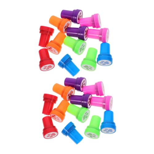 CORHAD 24Stücke Selbstfärbende Hundepfotenstempel für Niedliche Cartoon Designs für Kreative Bastelprojekte Partygeschenke und Lehrerbelohnungen Sicher und Spaßig für Kleine Hände CORHAD 24Stücke Selbstfärbende Hundepfotenstempel für Niedliche Cartoon Designs für Kreative Bastelprojekte Partygeschenke und Lehrerbelohnungen Sicher und Spaßig für Kleine Hände von CORHAD