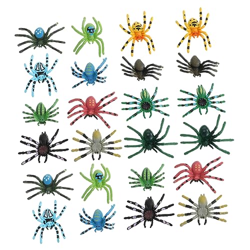CORHAD 24Stücke Teiliges Realistische Spinnenfiguren aus Gruselige Insekten Spielzeuge für Halloween Dekoration und Lernspielzeug für Partys und Scherzartikel CORHAD 24Stücke Teiliges Realistische Spinnenfiguren aus Gruselige Insekten Spielzeuge für Halloween Dekoration und Lernspielzeug für Partys und Scherzartikel von CORHAD