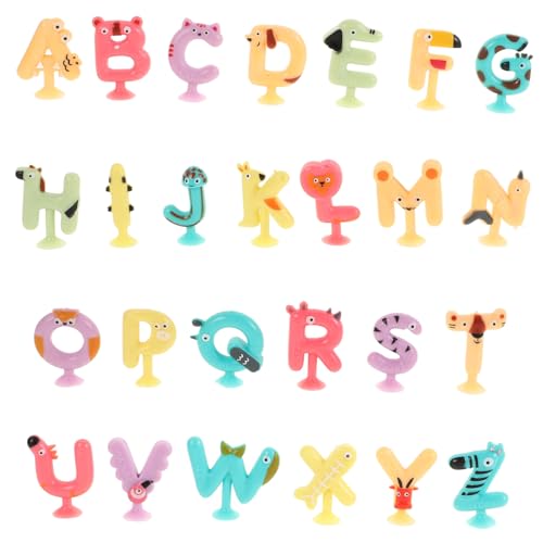 CORHAD 26 Stück Teiliges Saugnapf Tier Alphabet Frühe Lernhilfe zur Rechtschreibung frei Kindersicher Fördert Gehirnentwicklung und Hand Auge koordination für Bad und Spielzeit CORHAD 26 Stück Teiliges Saugnapf Tier Alphabet Frühe Lernhilfe zur Rechtschreibung frei Kindersicher Fördert Gehirnentwicklung und Hand Auge koordination für Bad und Spielzeit von CORHAD