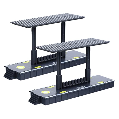 CORHAD 2Stücke DIY Plattformmodell Realistische Bahnhofsgestaltung für Robustem Perfektes Zubehör für Holzeisenbahnen und Spielzeugmodelle CORHAD 2Stücke DIY Plattformmodell Realistische Bahnhofsgestaltung für Robustem Perfektes Zubehör für Holzeisenbahnen und Spielzeugmodelle von CORHAD