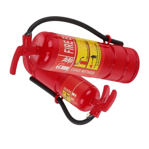 CORHAD 2Stücke Modell im Realistisches Puppenhaus Detaillierte Feuerwehrzubehör Accessoires für Landschaftsbau und Mini Hausgestaltung von CORHAD