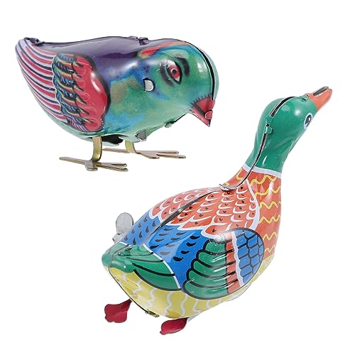 CORHAD 2Stücke Retro Aufziehspielzeug Blechspielzeug Magpie Design für Lustige Mechanische Spielzeuge Hand Auge Koordination Sicher und Leicht zu Bedienen CORHAD 2Stücke Retro Aufziehspielzeug Blechspielzeug Magpie Design für Lustige Mechanische Spielzeuge Hand Auge Koordination Sicher und Leicht zu Bedienen von CORHAD