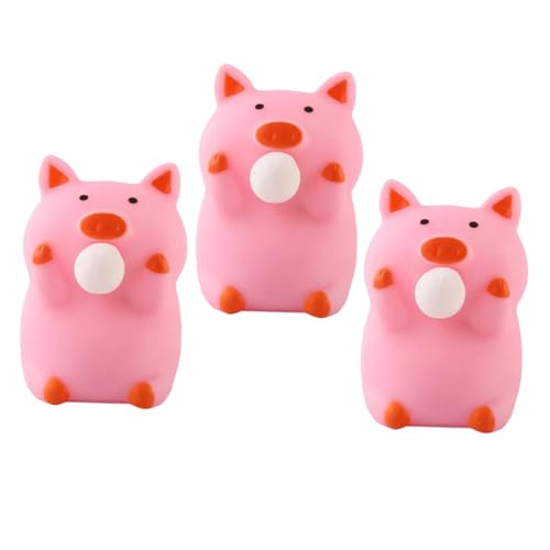 CORHAD 3 Stück Squishy Pig Stress Squishy Piggie Squeeze Toy Anti-Angst Funny Pig Toy Rebound Fidget Toy CORHAD 3 Stück Squishy Pig Stress Squishy Piggie Squeeze Toy Anti-Angst Funny Pig Toy Rebound Fidget Toy von CORHAD