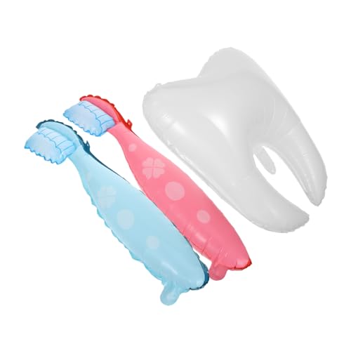 CORHAD 3 Stück Teiliges Party Deko mit Großen Zahnbürsten und Folienballons Bunte Klinik Deko für Kindergeburtstag Leicht Tragbar und Spielerisch Gestaltet CORHAD 3 Stück Teiliges Party Deko mit Großen Zahnbürsten und Folienballons Bunte Klinik Deko für Kindergeburtstag Leicht Tragbar und Spielerisch Gestaltet von CORHAD