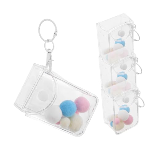 CORHAD 3 Stück Transparente PVC Display Taschen Vielseitige Mini Figuren Aufbewahrungstasche mit Mehreren Tragearten Praktische Durchschaubare Doll Storage Pouch für Sammler CORHAD 3 Stück Transparente PVC Display Taschen Vielseitige Mini Figuren Aufbewahrungstasche mit Mehreren Tragearten Praktische Durchschaubare Doll Storage Pouch für Sammler von CORHAD