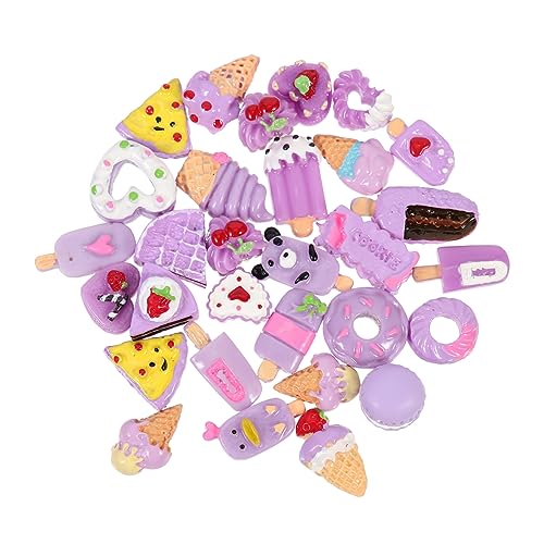CORHAD 30 Stück Make It Handyhülle Charms Handgemachtes Harz Schmuck Nagel Charms Leichtes Robustes Handwerk Ornament von CORHAD