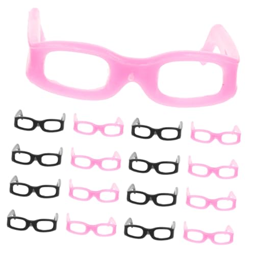 CORHAD 30 Stück Teiliges Mini Puppenbrillen aus Robustem Material Farbiger Runder Rahmen Modische Accessoires für DIY Projekte Puppendekorationen und Rollenspiele als für Sammler CORHAD 30 Stück Teiliges Mini Puppenbrillen aus Robustem Material Farbiger Runder Rahmen Modische Accessoires für DIY Projekte Puppendekorationen und Rollenspiele als für Sammler von CORHAD