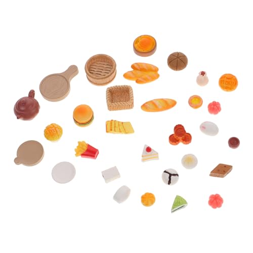 CORHAD 30 Stück Teiliges Miniatur Lebensmittel Puppenhaus Zubehör Realistische Mini Food Ornamente Vielseitige Dekoration für Puppenhaus Küche DIY Spiellebensmittel und Foto Requisiten CORHAD 30 Stück Teiliges Miniatur Lebensmittel Puppenhaus Zubehör Realistische Mini Food Ornamente Vielseitige Dekoration für Puppenhaus Küche DIY Spiellebensmittel und Foto Requisiten von CORHAD