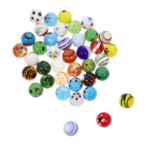 CORHAD 38 Stück Teiliges Glasmurmeln Glaskugeln für Deko Murmelspiele Gartenornamente und Schmetterlingsfutterstelle Glatte Transparente Murmeln für DIY CORHAD 38 Stück Teiliges Glasmurmeln Glaskugeln für Deko Murmelspiele Gartenornamente und Schmetterlingsfutterstelle Glatte Transparente Murmeln für DIY von CORHAD