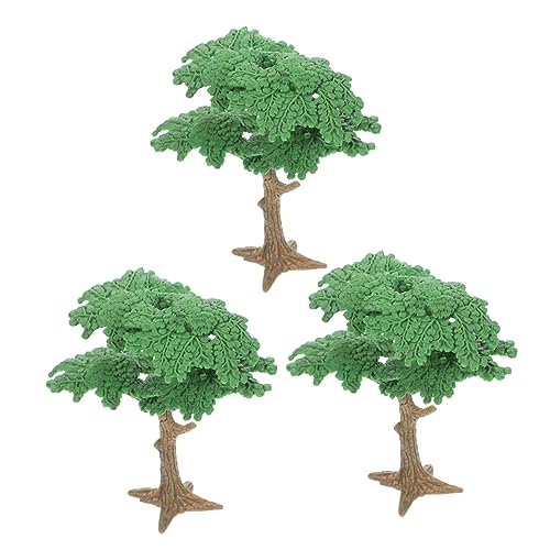 CORHAD 3St Mini- Mini-Sukkulenten Bürodekoration bäume Spielzeug Zug Babyspielzeug Landschaftsmodellbaum Modellbaum für den Garten Pflanze Gefälschte Bäume Lieferungen schmücken Kind von CORHAD