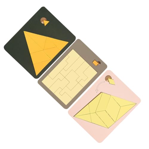 CORHAD 3Stücke Teiliges Holzpuzzle für Pädagogisches Puzzle für Kleinkinder zur Praktischer Fähigkeiten Interaktives Eltern Junge Mädchen für Spaß und Lernen CORHAD 3Stücke Teiliges Holzpuzzle für Pädagogisches Puzzle für Kleinkinder zur Praktischer Fähigkeiten Interaktives Eltern Junge Mädchen für Spaß und Lernen von CORHAD