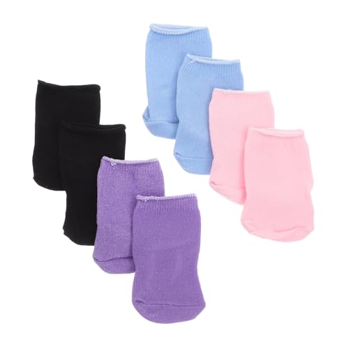 CORHAD 4 Paare Bunte Mini Puppensocken Kurze Strümpfe für Mädchenpuppen Passgenaues Puppenzubehör Vielseitige DIY Puppenkleidungsaccessoires Farbenfrohe Puppenstrümpfe zum Anziehen CORHAD 4 Paare Bunte Mini Puppensocken Kurze Strümpfe für Mädchenpuppen Passgenaues Puppenzubehör Vielseitige DIY Puppenkleidungsaccessoires Farbenfrohe Puppenstrümpfe zum Anziehen von CORHAD