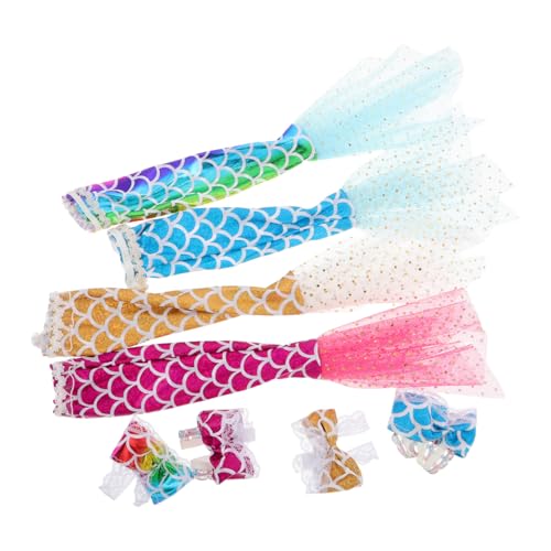 CORHAD 4 Sets Und Kleiderset Für 11 Zoll Puppen Dekorative Mädchen Puppenkleidung Bikini Und Glitzerschwanzzubehör CORHAD 4 Sets Und Kleiderset Für 11 Zoll Puppen Dekorative Mädchen Puppenkleidung Bikini Und Glitzerschwanzzubehör von CORHAD
