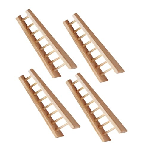 CORHAD 4 Stück Maßstab Teiliges Detaillierte Puppenhaus Treppe Vielseitig Einsetzbar für Miniaturmöbel und Garten Dekoration Stilvolle DIY Mini Stufenleiter CORHAD 4 Stück Maßstab Teiliges Detaillierte Puppenhaus Treppe Vielseitig Einsetzbar für Miniaturmöbel und Garten Dekoration Stilvolle DIY Mini Stufenleiter von CORHAD