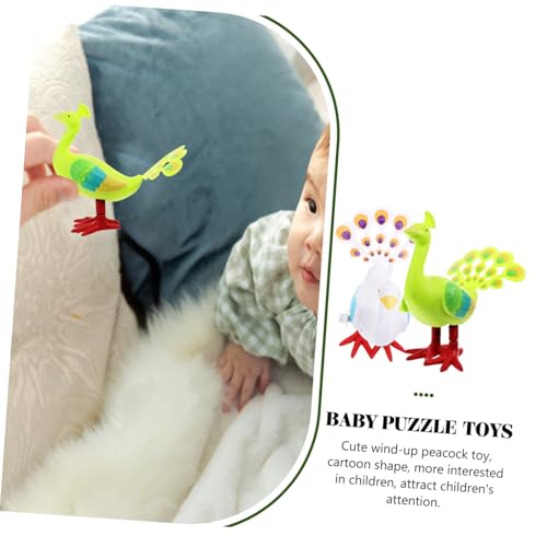 CORHAD 4 Stück Mechanische Aufziehspielzeuge für Springende Pfau Figuren aus ABS Kindersicher mit Abgerundeten Kanten Batteriefrei Farbenfrohe Lern Krabbelhilfe für Junge Mädchen CORHAD 4 Stück Mechanische Aufziehspielzeuge für Springende Pfau Figuren aus ABS Kindersicher mit Abgerundeten Kanten Batteriefrei Farbenfrohe Lern Krabbelhilfe für Junge Mädchen von CORHAD