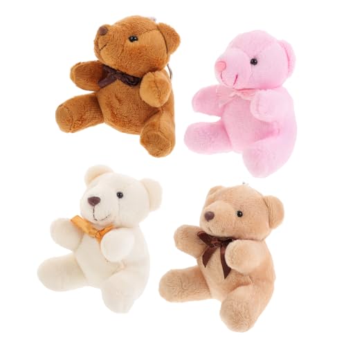 CORHAD 4 Stück Plüsch Schlüsselanhänger Bär Anhänger Kuscheltiere Flauschig Handtaschen Charms Rucksack Zubehör Niedliche Deko für Geburtstag Hochzeit Karneval CORHAD 4 Stück Plüsch Schlüsselanhänger Bär Anhänger Kuscheltiere Flauschig Handtaschen Charms Rucksack Zubehör Niedliche Deko für Geburtstag Hochzeit Karneval von CORHAD