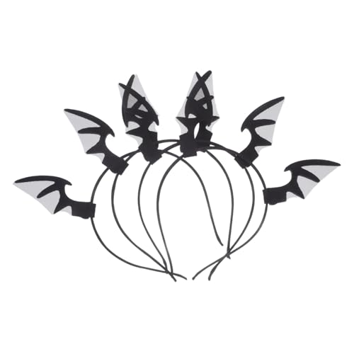 CORHAD 4 Stück Teiliges Bat Hairband mit Detaillierten Fledermausflügeln Bequem Gepolstert Halloween Haarreif für Frauen und Stilvolles Accessoire für Party Kostümfeste CORHAD 4 Stück Teiliges Bat Hairband mit Detaillierten Fledermausflügeln Bequem Gepolstert Halloween Haarreif für Frauen und Stilvolles Accessoire für Party Kostümfeste von CORHAD