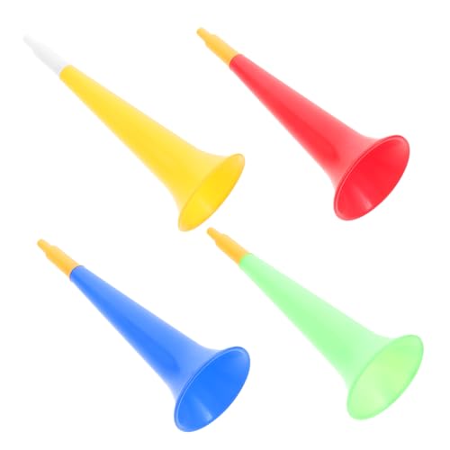CORHAD 4 Stück Teiliges Fußball Tröten Buntes Fußball Horn Lustige Trompete zum Anfeuern bei Sportveranstaltungen Vielseitiger Party und Noise Maker CORHAD 4 Stück Teiliges Fußball Tröten Buntes Fußball Horn Lustige Trompete zum Anfeuern bei Sportveranstaltungen Vielseitiger Party und Noise Maker von CORHAD