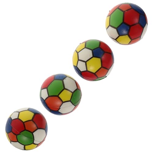 CORHAD 4 Stück Teiliges PU Fußballform Tragbares Weiches Anti Beruhigendes Fidget Toy für Büro Schule Zuhause Party Geschenkspielzeug CORHAD 4 Stück Teiliges PU Fußballform Tragbares Weiches Anti Beruhigendes Fidget Toy für Büro Schule Zuhause Party Geschenkspielzeug von CORHAD