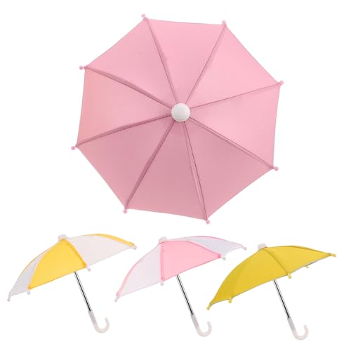 CORHAD 4 Stück Teiliges Puppenregenschirme Leichte Accessoires für Mädchen Puppenhaus Deko DIY Strandspielzeug Sommer Rollenspiel CORHAD 4 Stück Teiliges Puppenregenschirme Leichte Accessoires für Mädchen Puppenhaus Deko DIY Strandspielzeug Sommer Rollenspiel von CORHAD