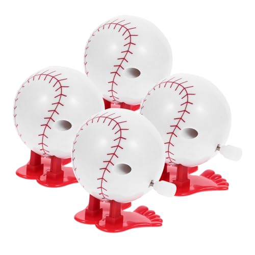 CORHAD 4 Stück Teiliges Wind Up Sportbälle aus Kunststoff Springende Spielzeuge ohne Batterie Lustige Party Geschenkidee für Spielraumdekoration CORHAD 4 Stück Teiliges Wind Up Sportbälle aus Kunststoff Springende Spielzeuge ohne Batterie Lustige Party Geschenkidee für Spielraumdekoration von CORHAD