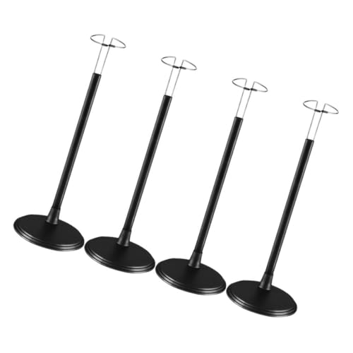 CORHAD 4 Stück Verstellbarer Puppenständer Schwarz Stabile Halterung für Puppen Actionfiguren Vielseitiger Displayhalter Robust und Modernes Design CORHAD 4 Stück Verstellbarer Puppenständer Schwarz Stabile Halterung für Puppen Actionfiguren Vielseitiger Displayhalter Robust und Modernes Design von CORHAD