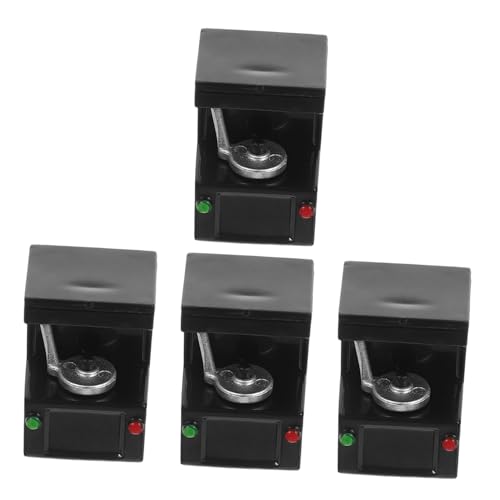 CORHAD 4 Stücke Miniatur Kaffeemaschine Modell Für Puppenhaus Küche Backen Szene Realistische Kaffeemaschine Spielzeug Für Kinder Spielset Puppenhaus Zubehör CORHAD 4 Stücke Miniatur Kaffeemaschine Modell Für Puppenhaus Küche Backen Szene Realistische Kaffeemaschine Spielzeug Für Kinder Spielset Puppenhaus Zubehör von CORHAD