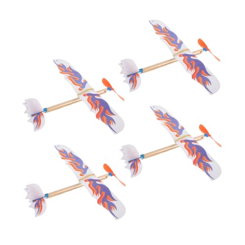 CORHAD 4-teiliges Segelflugzeug: Modellspielzeug-Gummiband-flugzeugbausätze, Aufziehbare Hubschrauber, Spielzeug Für Kinder, Partygeschenke, Jungen Und Mädchen, Kreatives Spielen Im CORHAD 4-teiliges Segelflugzeug: Modellspielzeug-Gummiband-flugzeugbausätze, Aufziehbare Hubschrauber, Spielzeug Für Kinder, Partygeschenke, Jungen Und Mädchen, Kreatives Spielen Im von CORHAD