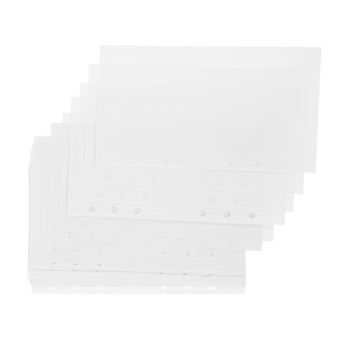 CORHAD 40 Blatt Sammelalbum für Aufkleber und Washi Tape Beidseitig Glattes Trägerpapier Abnehmbares Ringbuch Hochwertiges Papier zum Organisieren von Sticker-sammelseiten CORHAD 40 Blatt Sammelalbum für Aufkleber und Washi Tape Beidseitig Glattes Trägerpapier Abnehmbares Ringbuch Hochwertiges Papier zum Organisieren von Sticker-sammelseiten von CORHAD