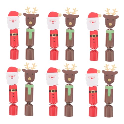 CORHAD 40 Runde Schokoladen-geschenkpapier-süßigkeiten-leckerei-boxen, Ideal Für Feiertagspreise Und Weihnachtsgeschenke, Kleine Süßigkeiten-boxen von CORHAD