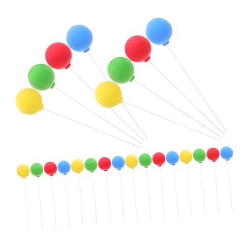 CORHAD 40 Stück Mini Luftballon Tortendeko aus Buntem Runde Cake Picks für Geburtstag Hochzeit Babyparty Stabile Kuchen und Cupcake Dekoration für Vielfältige Feierlichkeiten CORHAD 40 Stück Mini Luftballon Tortendeko aus Buntem Runde Cake Picks für Geburtstag Hochzeit Babyparty Stabile Kuchen und Cupcake Dekoration für Vielfältige Feierlichkeiten von CORHAD