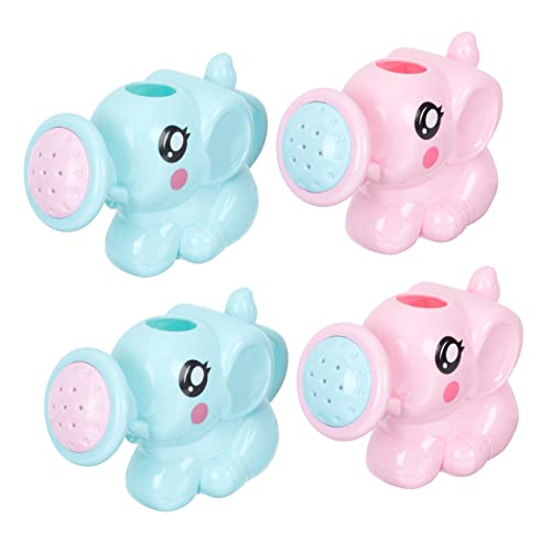 CORHAD 4Stücke Elefant Form Gießkanne Teiliges für Cartoon Badespielzeug für Badewanne und Strand Ergonomischer Griff Leichtes Kinderfreundliches Design CORHAD 4Stücke Elefant Form Gießkanne Teiliges für Cartoon Badespielzeug für Badewanne und Strand Ergonomischer Griff Leichtes Kinderfreundliches Design von CORHAD